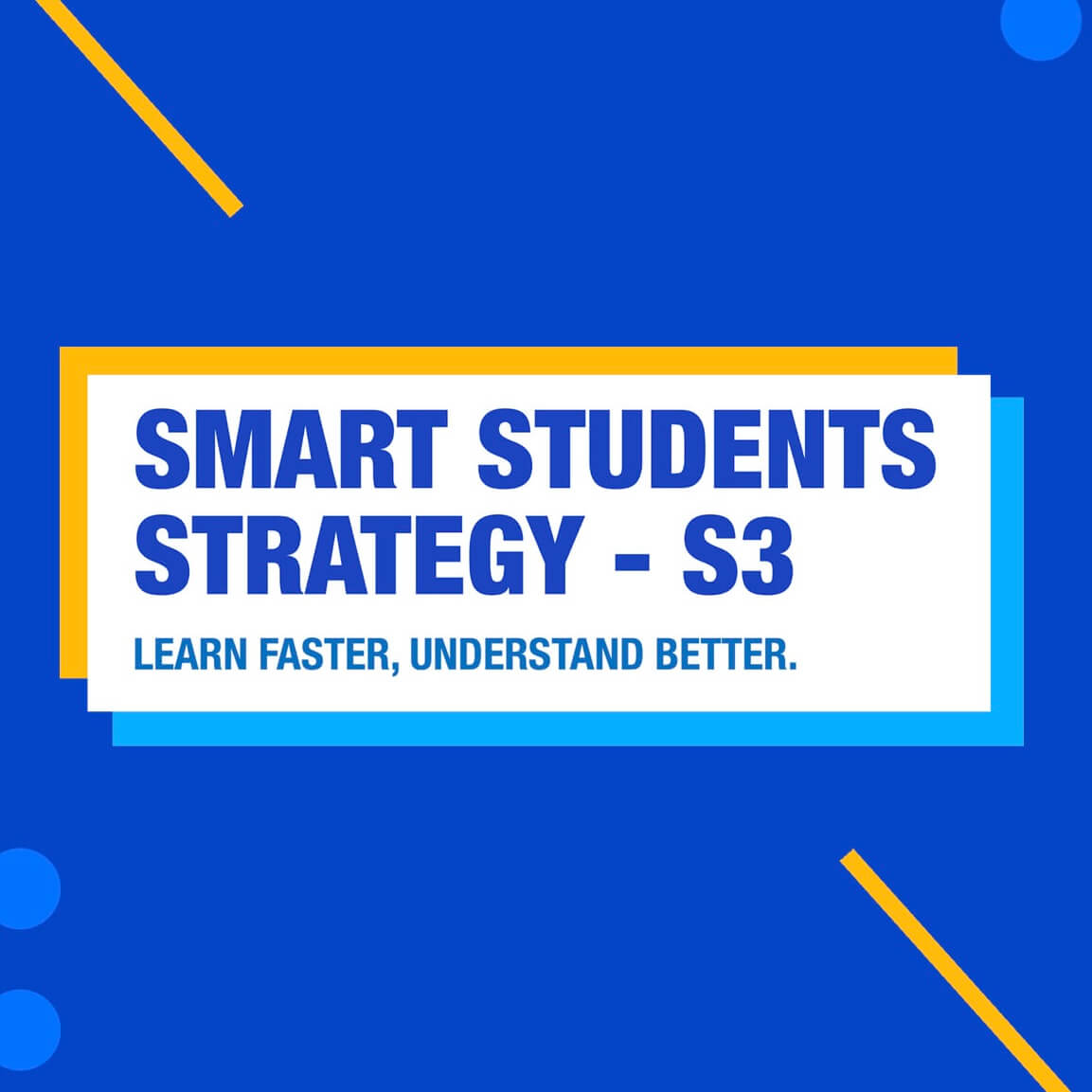 smart students strategy